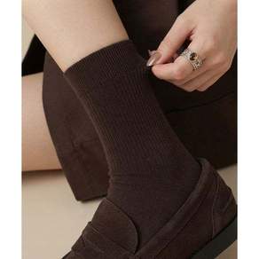 ANGEL SOCKS 삭스 양말 [2 PACK 팩] ARKVE 미우 골지 면 여성 여자 패션 양말 SOCKS 삭스 양말