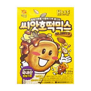 백설 HBAF 씨앗호떡믹스 허니버터맛