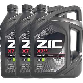 ZIC X7 LS 5W30 6L 디젤 엔진오일