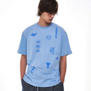 센토르 CENTAUR ARCHIVE T-SHIRT_SKY BLUE