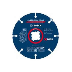 보쉬 X-Lock전용 PRO 카바이드 멀티휠 다용도 (5)125mmx22.23mm (193)