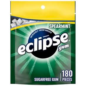 Eclipse 이클립스 무설탕 스피아민트 프레쉬 츄잉껌 180개입