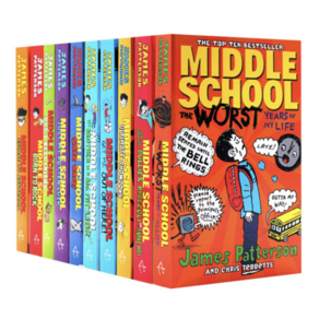[딥블루]1일출고 국내 미들스쿨 10권세트 영어원서 Middle School 정식음원제공