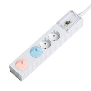 (안전커버 증정)웨이브 자동소화 고용량 멀티탭 누전차단 4구 50cm 1.5m 3m 5m 7m 대용량멀티탭
