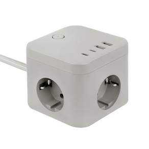 라이프썸 큐브 멀티탭 4포트 USB C타입 1.8m (LFS-HA53) 4종 택1