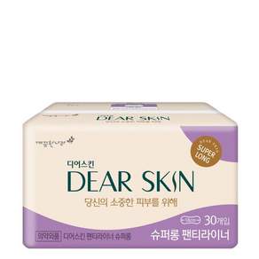 깨끗한나라 디어스킨 슈퍼 롱 팬티라이너