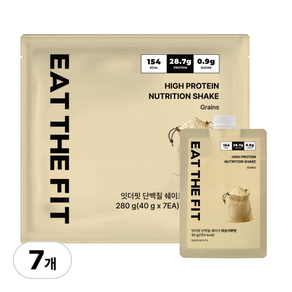 잇더핏 단백질 쉐이크 1주플랜 미숫가루맛