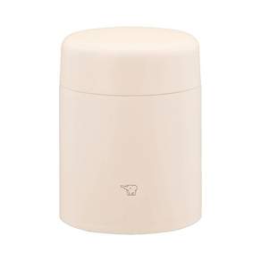 [조지루시] 보온보냉 죽통 400ml 심리스 보온도시락통 SW-LA40 선물용, 에크루베이지, 1개
