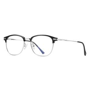 RAUOJOS 블루라이 트차단 안경 패션 메탈 디자인 안구 피로 방지 ROS-B003