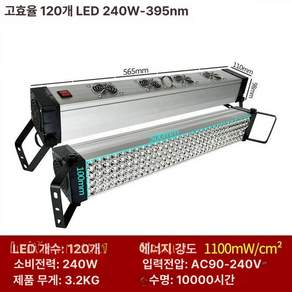 LED 대형 UV 비즈니스 조형물 포토존 조사기 맞춤형 왁싱 야외 살균기 건조기