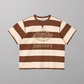 NC2502ST90BR 디키즈 X 네이머클로딩 스트라이프 티셔츠 Brown 4836853