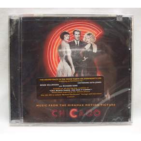 (수입CD) CHICAGO he Miramax Motion Picture Soundtrack CD 2003 BRAND NEW Renee Zellweger