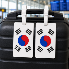 여행용 캐리어네임택 태극기 대형 2개입