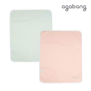 아가방 중계점 솔리드 미니 방수요 (2Color)(PINK MINT) 실용적인 디자인의 방수요