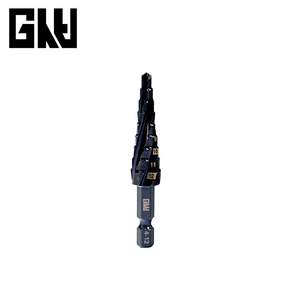 지스비 프리미엄 스테인리스용 스텝 드릴 비트 9단계 4-12mm GDB SDB S412 9ST 임팩 드라이버 호환