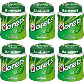 Clorets 클로레츠 XP 오리지널 민트 보틀 껌 6개 세트