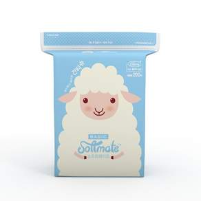 순둥이 소프트메이트 건티슈 베이직 200매 4팩, 53g, 4세트