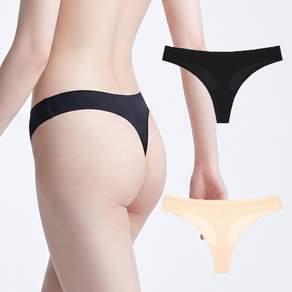 샤르시에 여성속옷 심리스티팬티 Y존커버 무봉제 2P