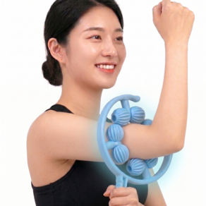 앤니드 종아리 팔뚝 지압 핸드 마사지롤러
