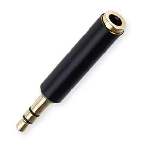 3.5mm 4극 to 3극 스테레오 변환 젠더 수암 AUX 이어폰