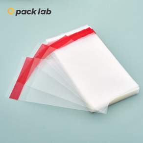 epacklab OPP 접착식 투명 포장봉투 의류 잡화 소포장
