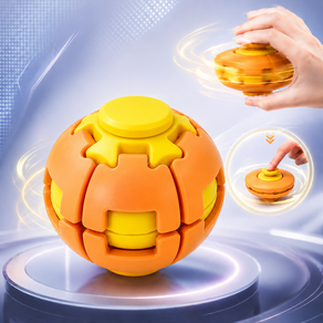 DDJJ 변형 가능한 회전 볼 스트레스 해소 핑거게임 손목운동 스피너볼