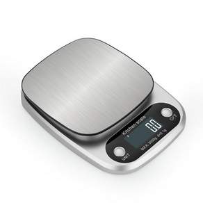 자칠 주방전자저울 정밀저울 계량전자저울 305 스테인리스 스틸 주방용 식품 베이킹 저울 5KG/10KG