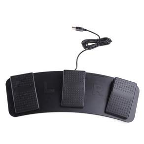 USB 풋 페달 제어 스위치 컴퓨터 PC 노트북 용 키보드 마우스 게임 재생에 사용되는 여러 발 페달 공장 테스트