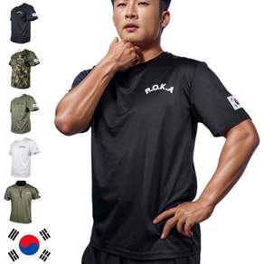 로카티 국산 PX 정품 블랙 카키 화이트 디지털 코리아아미 ROKA 군인 군용 군대 로카티셔츠