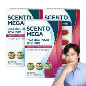 센토메가 초임계 알티지 오메가3 메모리 코큐텐 60캡슐 고함량 코엔자임 RTG