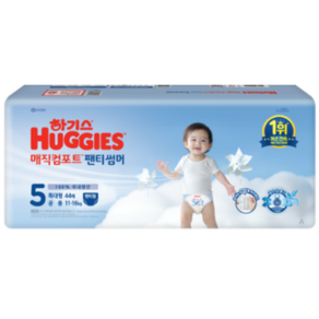 하기스 2025 매직컴포트 썸머 팬티형 기저귀 공용