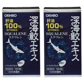 Orihiro Deep Sea Shark Extract 일본 오리히로 심해상어 추출물 180정 2팩