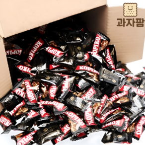 코피코 커피맛 캔디 대용량 200개 개별포장 사무실 탕비실 간식, 4g