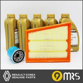 SM6 TCE 합성엔진오일(ACDelco) 교환세트 (르노코리아 순정필터)