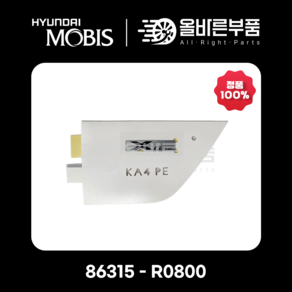 [현대모비스순정] 카니발KA4 X-LINE 엠블럼 블랙 (86315-R0800)