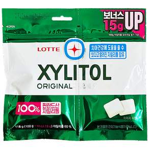 롯데자일리톨 오리지날 껌 리필