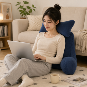 WHH 편안하고 부드러운 침대의 머리맡 등받이 쿠션