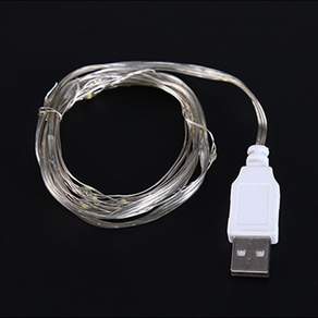 USB 50구 LED 와이어 조명 무드등