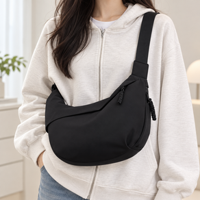 토레아트 데일리 반달 크로스백 가벼운 학생 가방