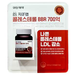 일동제약 지큐랩 콜레스테롤 BBR 700억 30캡슐
