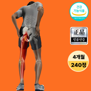 좌골 허리 엉덩이 다리 신경통 영양제