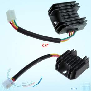 4 Wires Voltage Regulator Rectifier compatible with Moped ATV GY6 50 150cc Dirt Bike Scooter