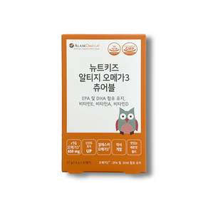 뉴트키즈 알티지 오메가3 츄어블 젤리 30p