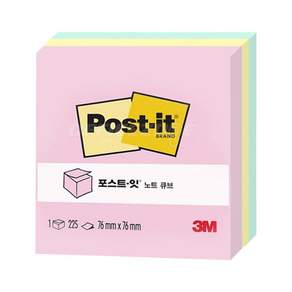 3M 포스트잇 큐브CT-654 (76x76mm)