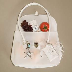 옴니포턴트 여성 토트백 Candy Jelly Tote Bag Candy Jelly Tote Bag & Card Wallet