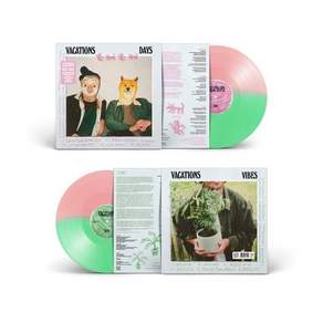 (수입 LP) Vacations Days/Vibes Pink/Green [New Vinyl LP] Colored Vinyl Green 180 Gra