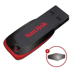 샌디스크 Cruzer Blade 크루저 블레이드 USB 2.0 SDCZ50 +USB 보호캡
