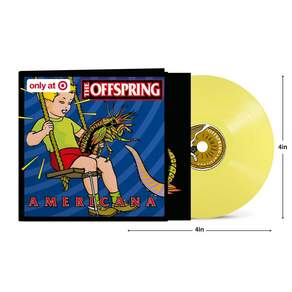 (수입 LP) The Offspring Pretty Fly / The Kids Aren't Alright Yellow Color 4" Tiny Vinyl