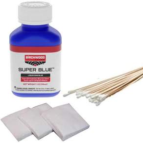 Birchwood Casey Super Blue Liquid Gun 더블 스트렝스 블루잉 플러스 키트