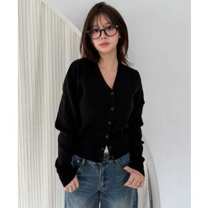 커스텀어클락 COSTUMEOCLOCK WOMAN 보라끌레르 PICK 베이직 브이넥 가디건 10 COLOR COWCD001